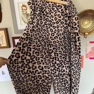 Victoria Secret Leopard Pants